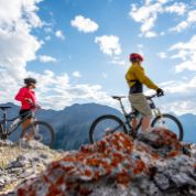 Mountainbikes in den Bergen Mountainbikes in den Bergen